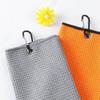 Balls Hands High Water Absorption Cleans Clubs Cleaning Towels With Carabiner Hook Golf Towel