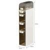 Multi-functional Narrow Bathroom Storage Cabinet for Toilet