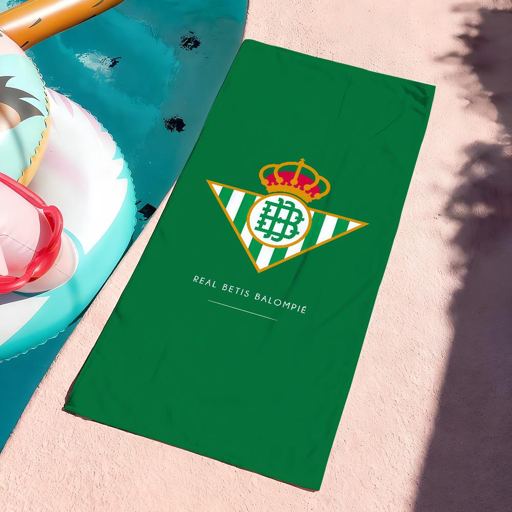 Team R-Real B-Betis ball Towel Drying Bath Towel Applicable To Light Swimming Camping Yoga Beach Out Balompie
