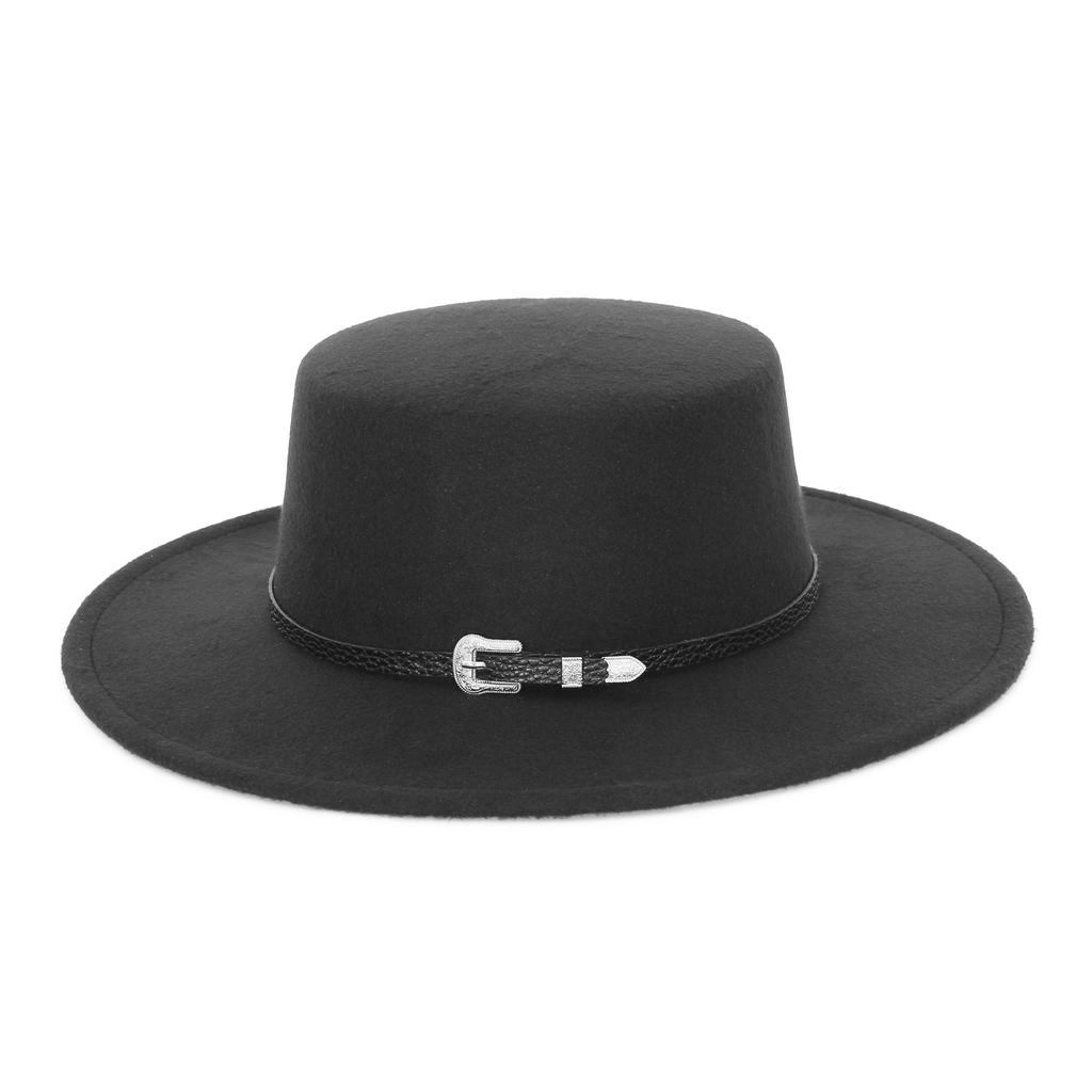 Wool Top Hat Women'S Autumn And Winter Extended Brim Hat French Retro Warm Jazz Hat Manufacturer