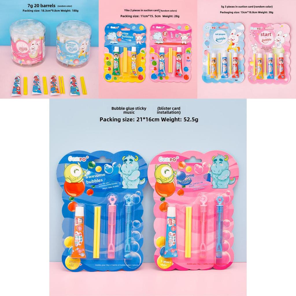 Versatile Bubble Blowing Gel Perfect For Kids Birthday Parties And Outdoor Play