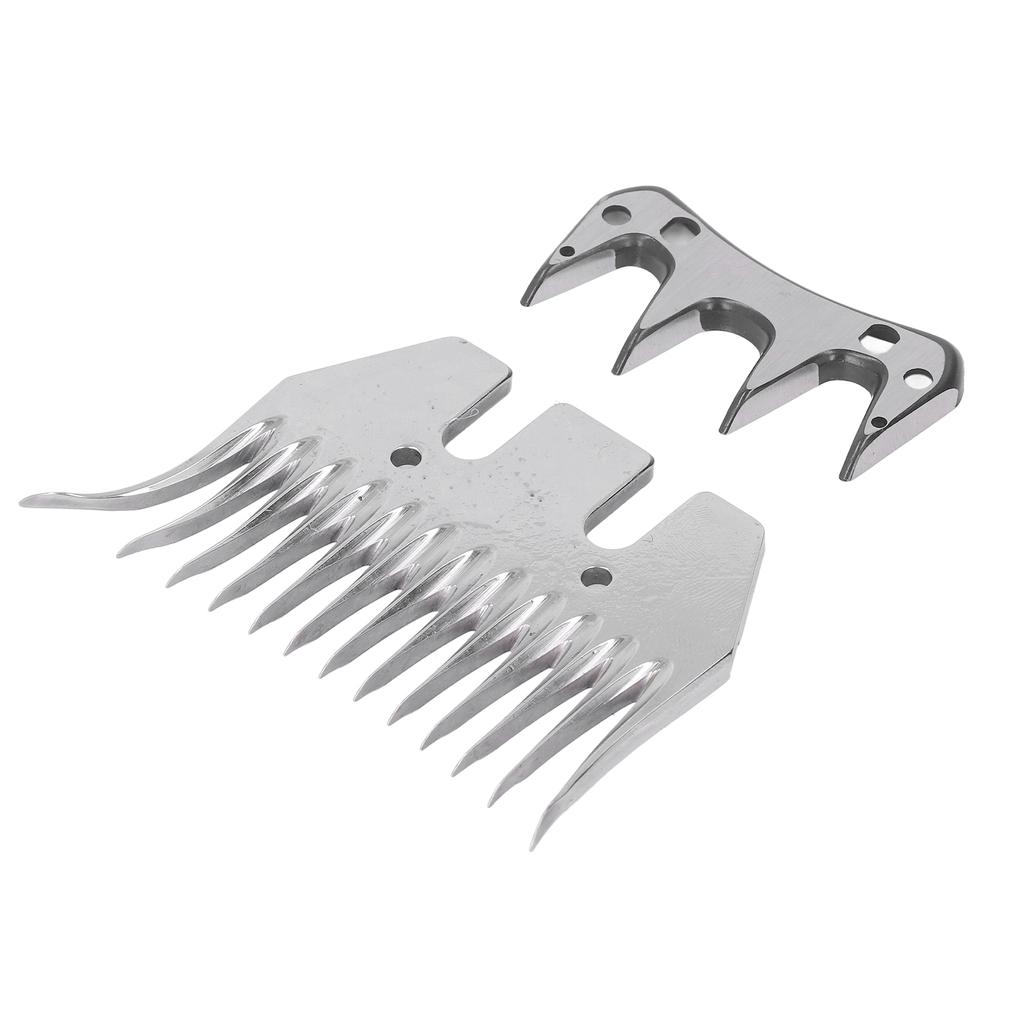 Sheep Shears Blade Curved 13 Teeth Wool Clipper Comb Cutter Trimmer Accessory Set Kit