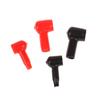 2Pcs Battery Terminal Insulating Cap Battery Pile Head Cap Positive And Negative Pole Clamping Column Protective Sleeve Ups Batt