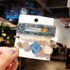 Fashion Acrylic Pearl Hair Clips Set Sweet Flower Hair Barrettes For Women Girls Korean Geometric Hair Accessories Jewelry