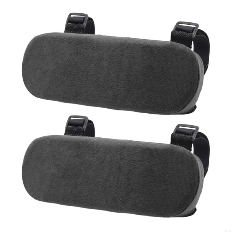 Memory Foam Car Armrest Pad Slip Resistant Surfaces Universals for Sedan SUV MPV Stress Relief Driving Comfortable