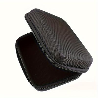 1pc Black Hard EVA Carry Bag Compartments Case Cover for 2.5 HDD Hard Disk
