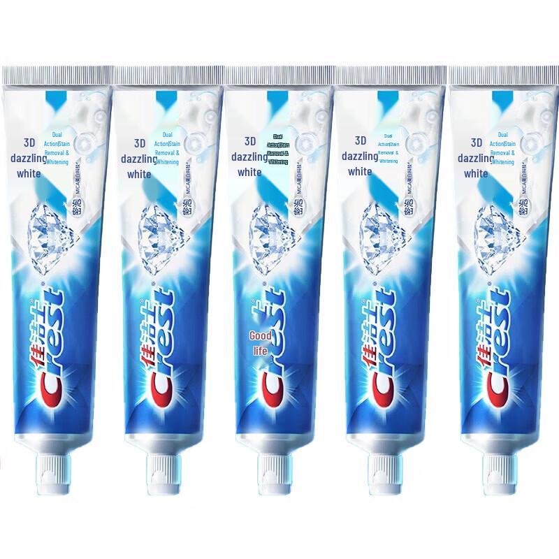 Зубная паста Crest 3D White Dual Effect, 5 штук