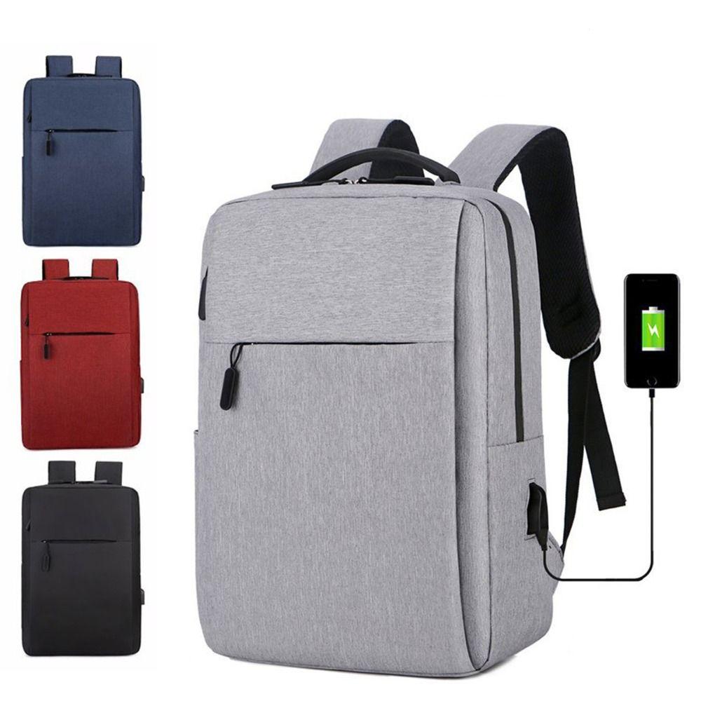 Leisure Computer Rucksack Oxford Cloth Tablet Bag Washable Business Travel Backpack Travel
