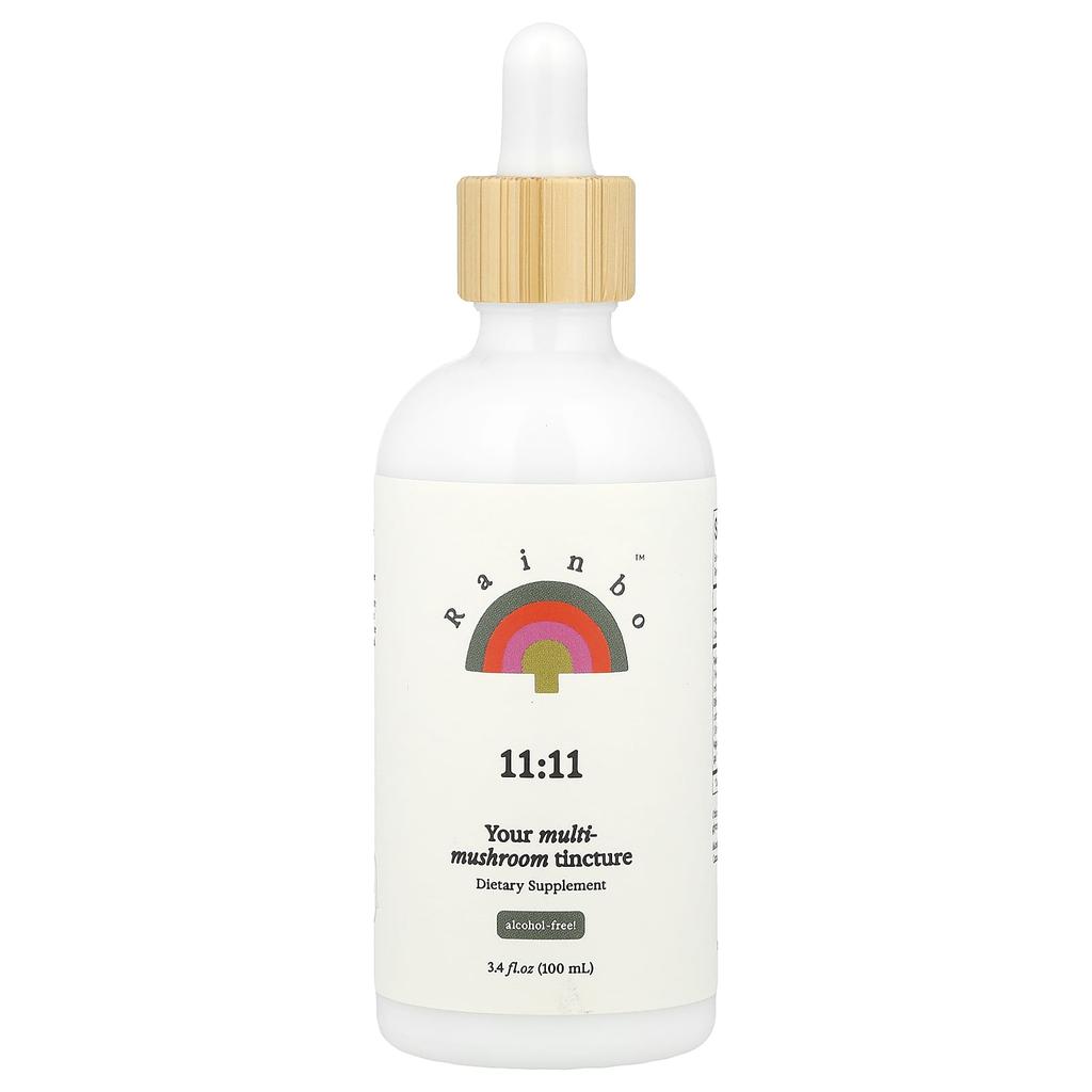 11:11 Multi Mushroom Tincture, Alcohol Free, 100Ml (3.4Fl Oz)