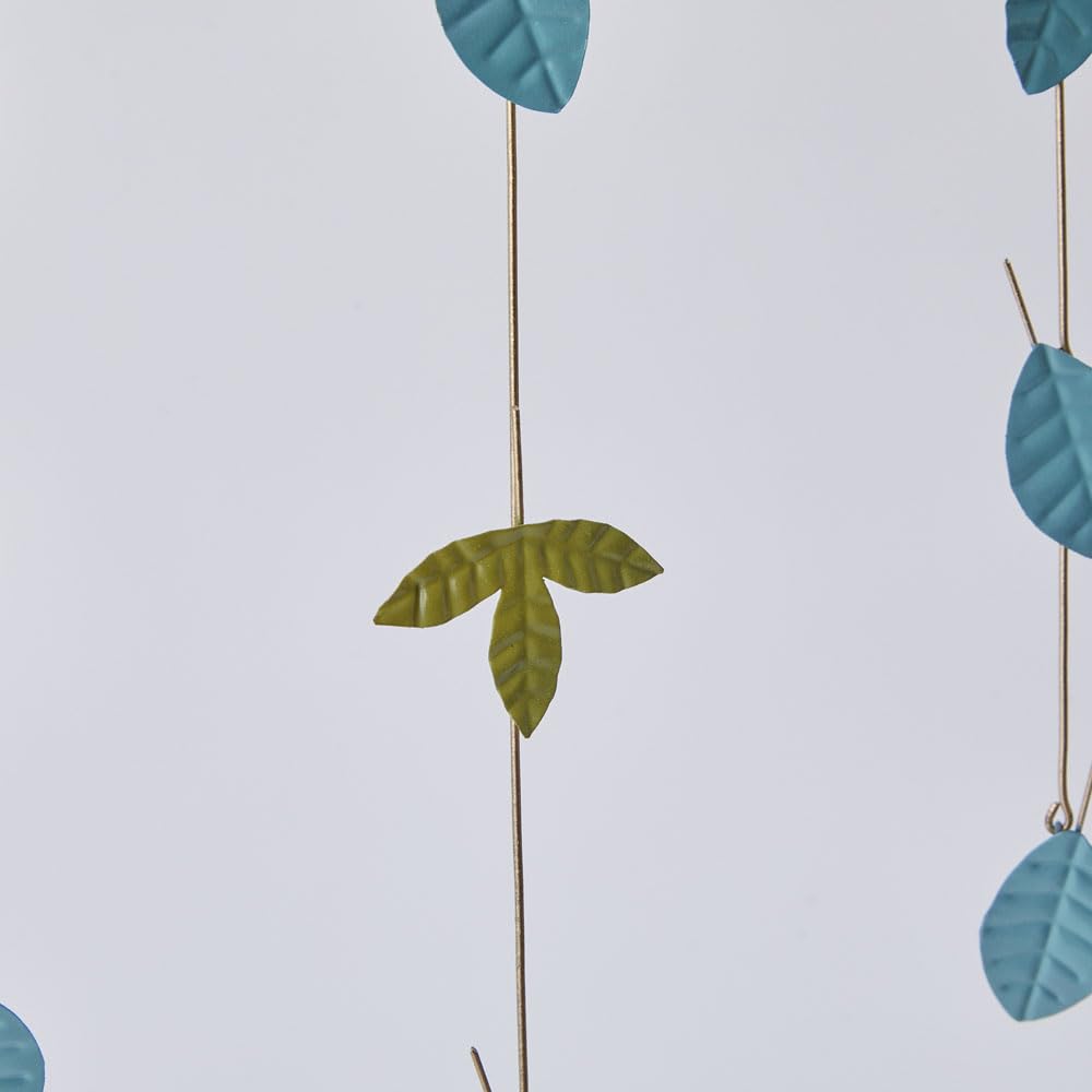 Horn Please MADE Tinplate Leaf Motif Mobile (Green)