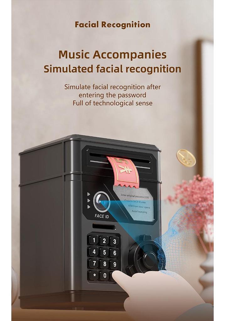 Children's ATM Piggy Bank with Music and Large Capacity Coin Box
