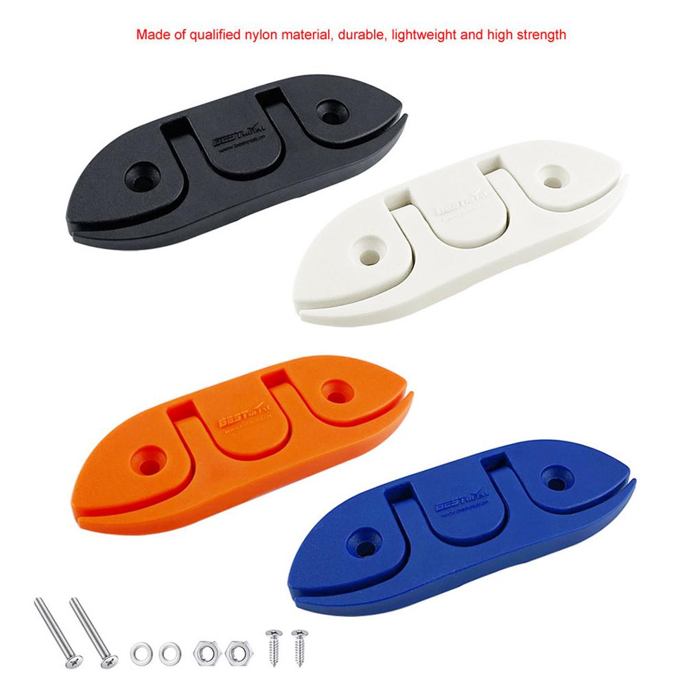 Folding Boat Pull Up Cleat Lightweight Corrosion-resistant High Strength Boat Marine Kayak Cleat Accessories