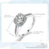 New Fashion Wedding Rings For Women Classic All Size Zircon White Gold Color Engagement Anniversary Ring Jewelry  R531