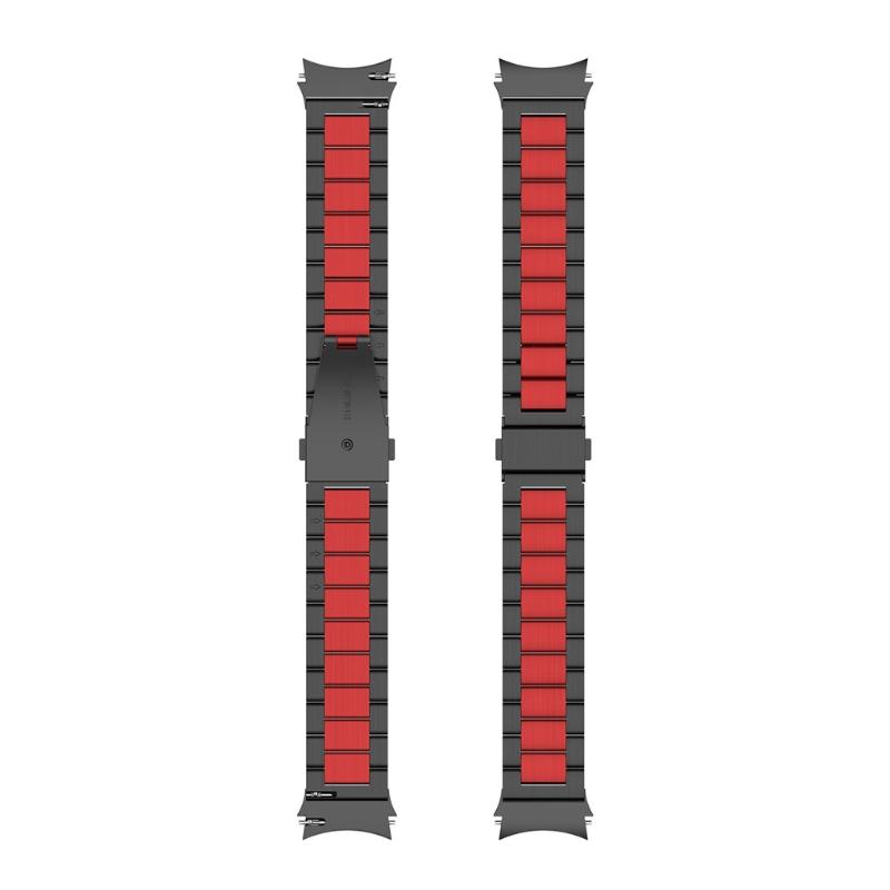 Metal Strap for -Galaxy Watch4/Watch4 Classic Waterproof Durable for Smart Watch Bands Sports Wristband