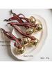 6PCS Christmas Bell Pendant, Christmas Decoration Pendant, Christmas Tree Decoration Pendant