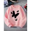 European sizes Crewneck Sweatshirt for Kids Featuring a Butterfly Splash Art Design,  It Serves As Both Sportswear And Casual Attire