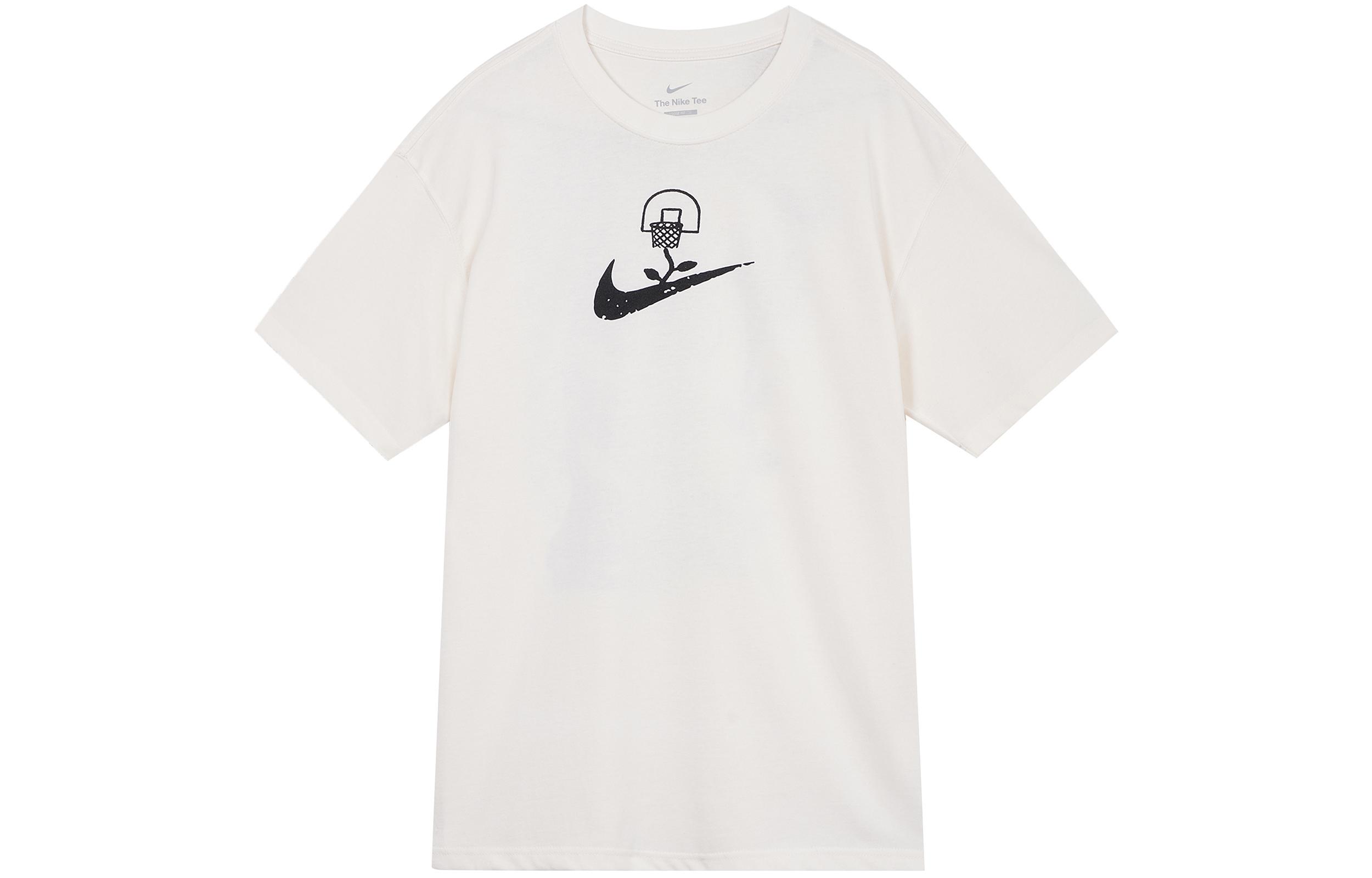 

Nike Logo Printing Pattern Pullover Casual Short Sleeve T-Shirt White DX3328-905 XXL