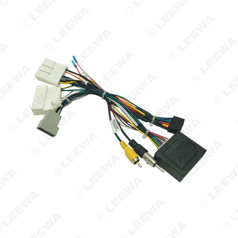 Power Cord Decoder for Nissan X-Trail/Qashqai/Kicks/Teana 360° Android Screen Navigation