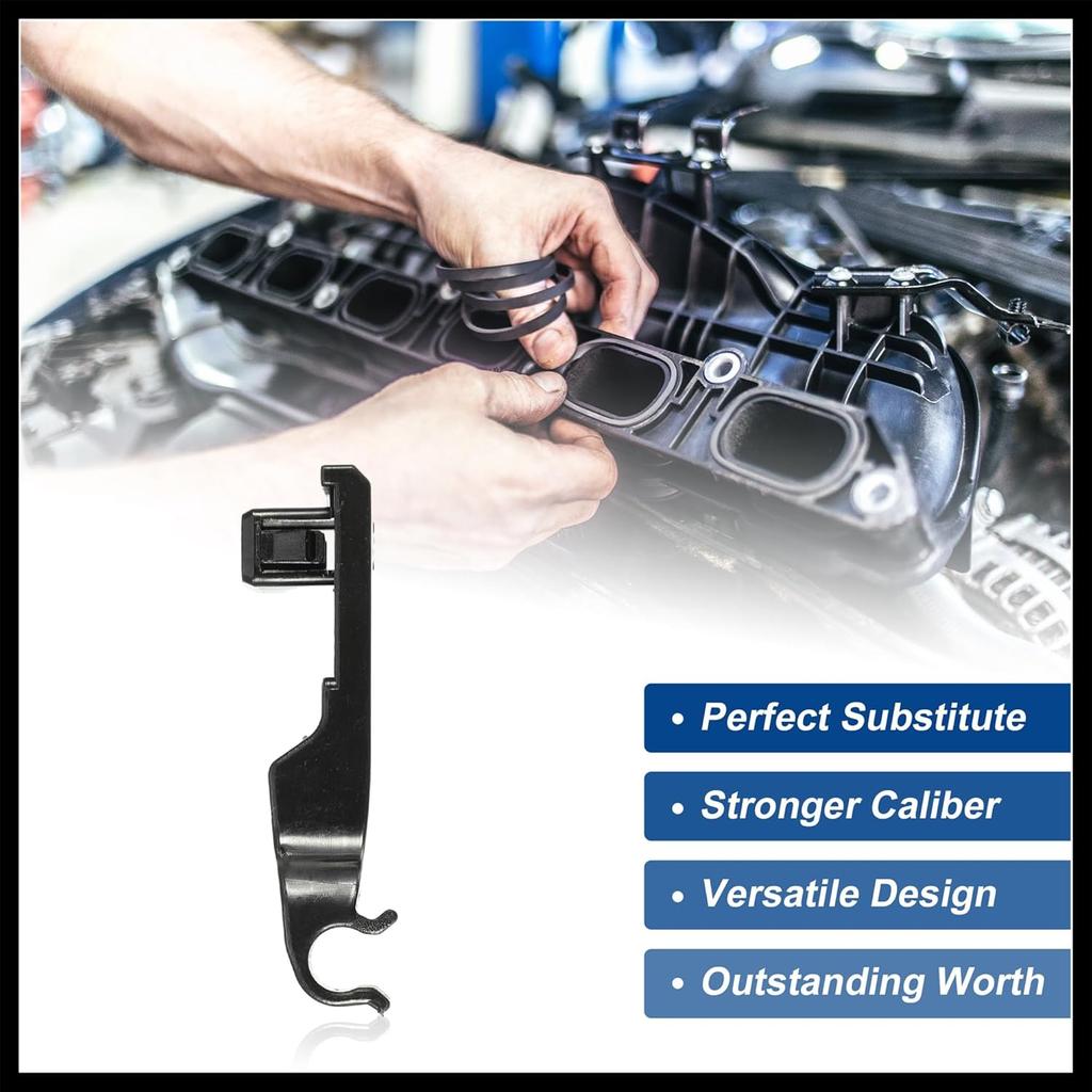 Motorhauben-Stützstangenhalter Motorhauben-Clips Motorhauben-Stangenclip Passend für Toyota Corolla 2015-2018 Nr. 5345202180/53452-02180 - Packung mit 1 Stück Langlebiges Material