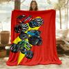 1PC Monster Trucks Outdoor Blanket Lightweight Flannel, Soft & Warm, All-Season Use for Sofa, Outdoor, Camping, Living Room, Office76