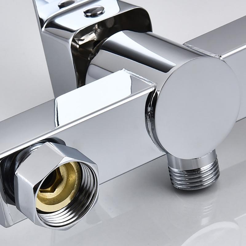 Fashion Single Handle Shower Mixer Bath Faucet Modern Single Lever Shower Faucet Bathroom Tap Elegant Shower Mixer Tap