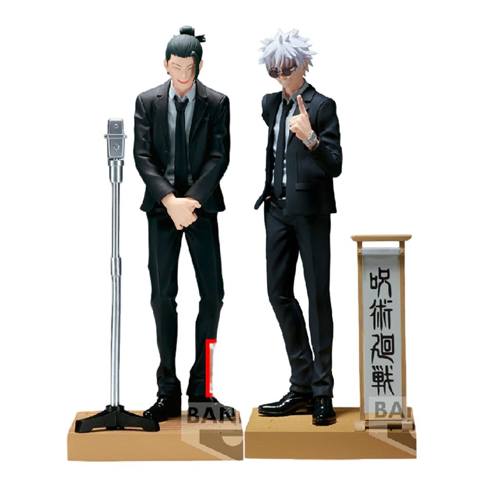 17cm Jujutsu Kaisen Anime Figure Suit Ver. Satoru Gojo Action Figure Geto Suguru Figurine PVC Adult Collection Model Toy