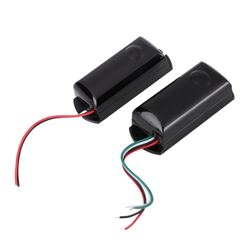 Smart Infraröd Hemintrångssensor, Utomhusdörrsensorer Fotocell IR-stråle PIR Rörelse Stöldskyddsdetektor för Slaggrindar Skjutgrindar Garage Garag