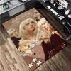 Billie Eilish Album Rug Carpet Office Decorative Carpet For Living Room Bedroom Door Mat Floor Rug Computer Chair Area Rug