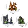 Realistic Cave Rockery Resin Simulation Aquarium Ornaments False Rockwork Fish Tanks Aquarium Plant Aquarium Supplies