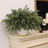 Christmas cedar branches Christmas Greenery Artificial Pine  realistic green plant home decorations Christmas party indoor decor