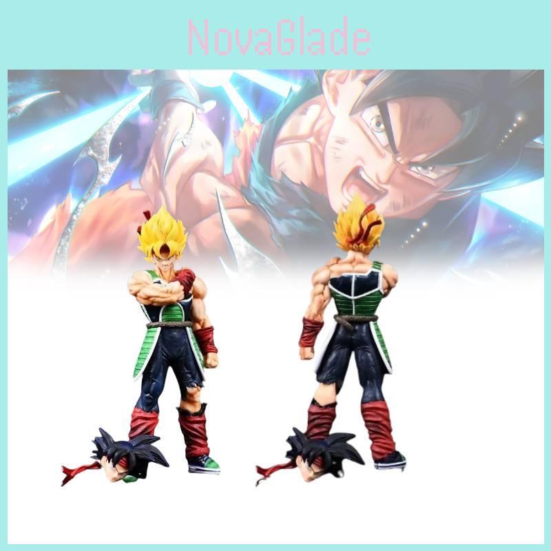 Super Saiyan Gk Double Head Sculpted Collectible Figure 24cm Pvc Model Toy