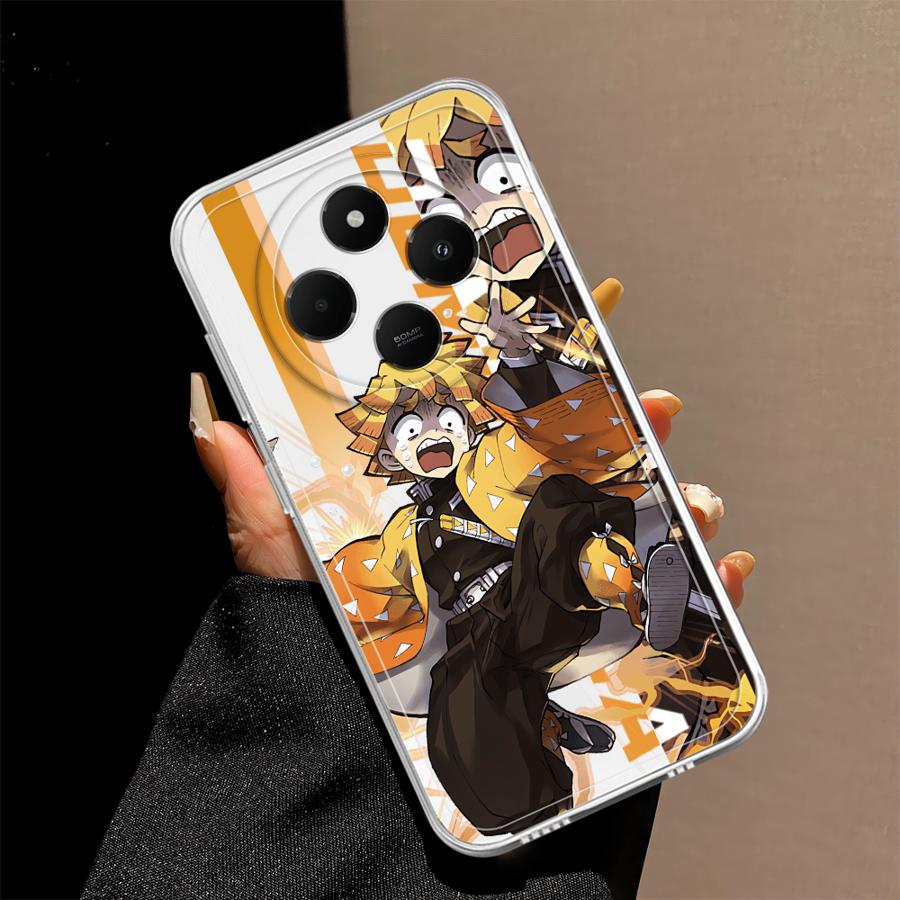 D-Demon Anime S-Slayer Case for Xiaomi Poco X3 Pro X3 NFC Soft Phone Cover