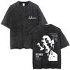 New Arrival Deftones Private Rock Music Vintage Washed Graphic Tee Retro Band Print Oversized Loose Short Sleeve Streetwear Cotton Tees For Men Women