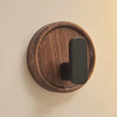 Sticky Hook Wall Durable Clothes Hanger Decorative Multipurpose Coat Rack Hanging for Door