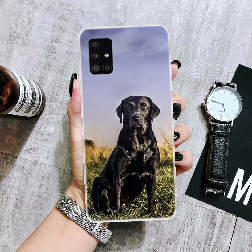 Labrador Retriever Labs Phone Case For Samsung Galaxy A12 A22 A32 A42 A52 A72 A51 A71 5G A41 A31 A21 A02S M12 M21 M31 M30S