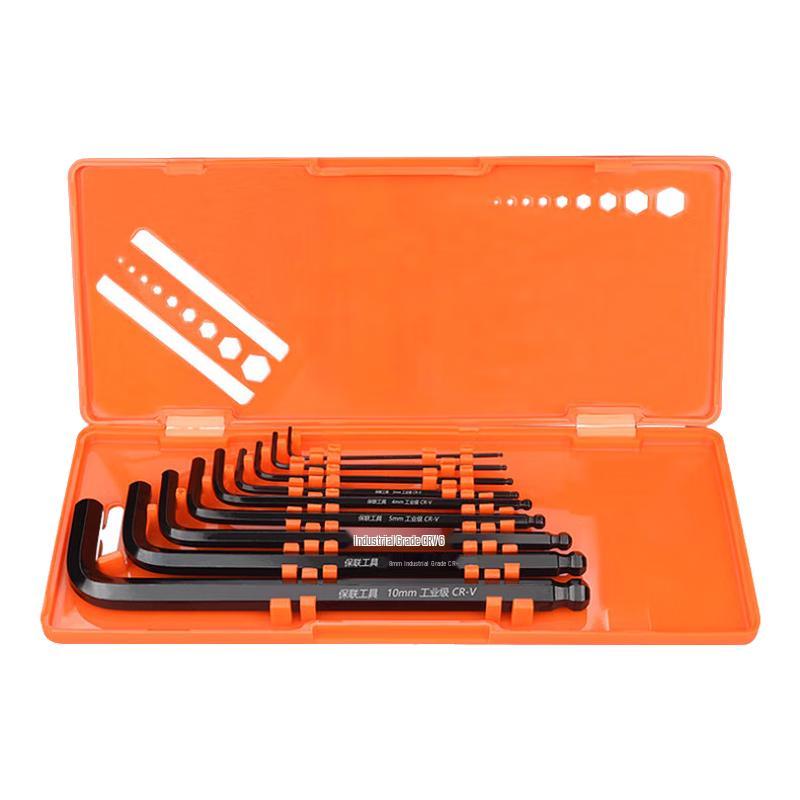 9-Piece Ball-End Hex Wrench Set CN plug (adapter included)