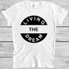 Living The Dream T Shirt Slogan Funny Quote Army Military Cool Gift Tee M311