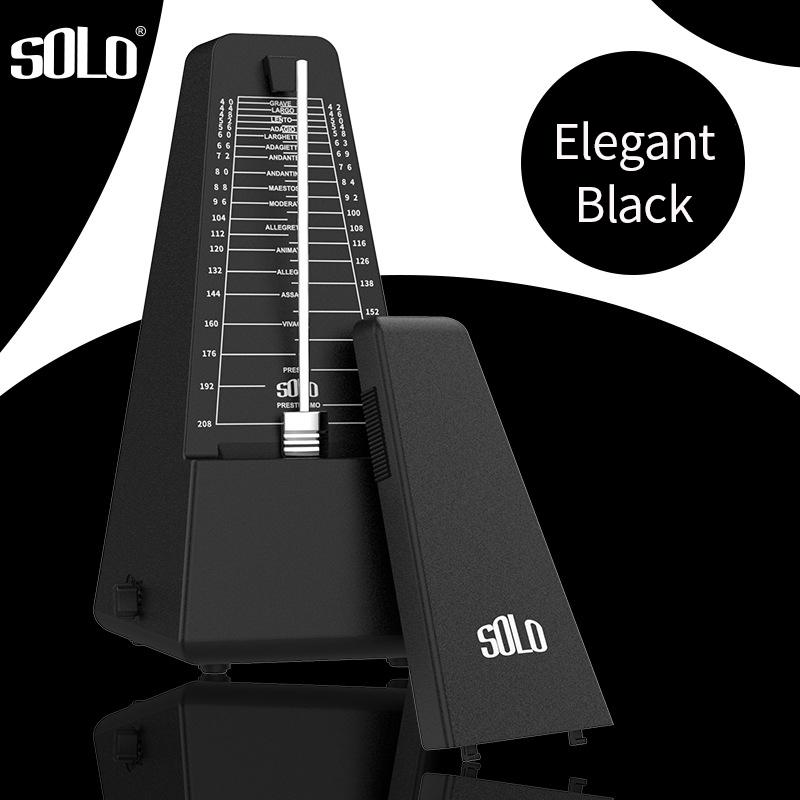 

Универсальный механический метроном, подходящий для фортепиано, скрипки, саксофона и других инструментов. Точный ритм. чёрный