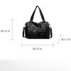 Leather Women's Handbag, Retro Casual Single Shoulder Crossbody Bag for Commuting, Zipper Closure, Large Capacity Tote Bags