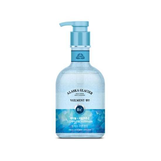 VEILMENT Natural Spa Moisture Glow Scrub Wash 400ml (Choose 1 of 4 types)