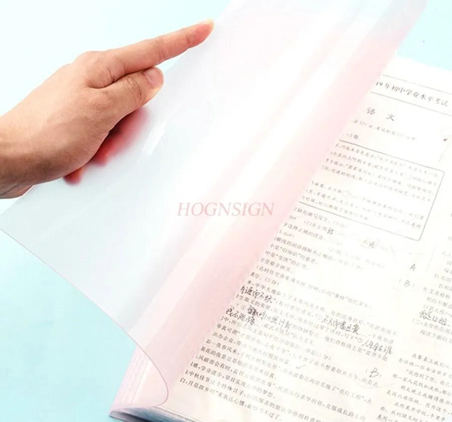 Test Paper Storage Book, Information Book Folder A4, Transparent Multi-layer Insert Booklet, Large Capacity