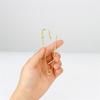 A34R 15Pcs Large Safety Pins Heavy Duty For Blankets Steel Safety Pins Heavy Duty 4" Steel Safety Pins For Clothes Gold