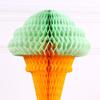 Ice Cream Centerpiece Foldable Vibrant Color Party Accessory Party Birthday Baby Shower Party  Ice Cream Centerpiece for Family