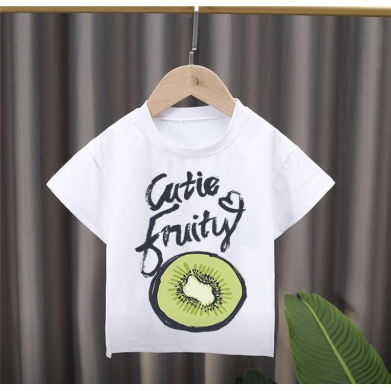 Fruit Cartoon Print T-Shirt Children'S Jacket