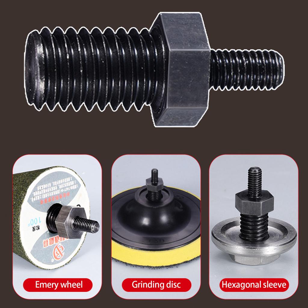 Angle Grinder Adapter M5 To M10 Attachment Replace Parts High Performance High Hardness Easy To Install Connector