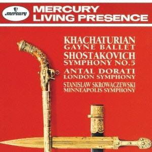 

CD STANISLAW SKROWACZEWSKI, MINNEAPOLI - Khachaturian Gayne Ballet / Shostak UCCD4728 MERCURY 2024 Japan Classical