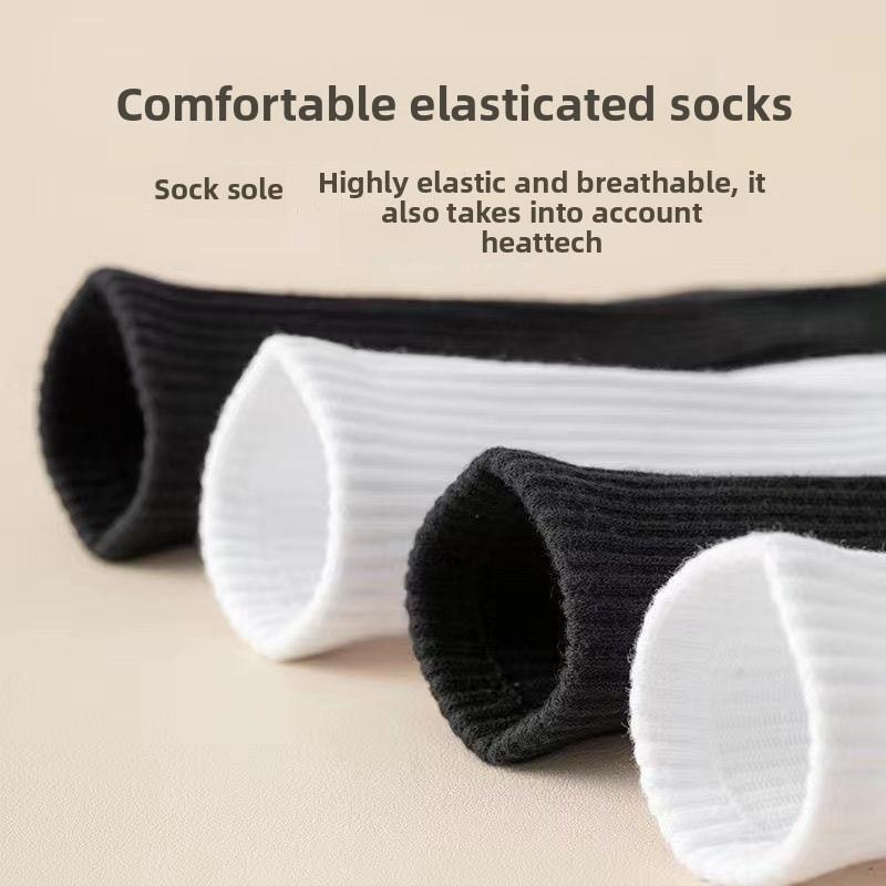 5 Pairs of Men's Cotton Anti Bacterial Sports Socks