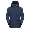 Men's Waterproof Windproof Ski Jacket: Thick Velvet Hooded, Plus Size for Autumn/Winter Mountaineering.