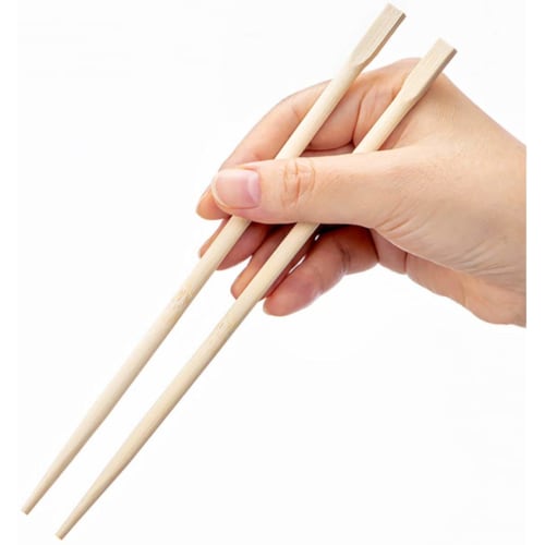 Yamato Bussan Bamboo Chopsticks with Knots, 21cm Long, Recycles Bamboo Knots, 100 Pairs