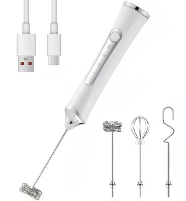 Milch Wiederaufladbare Milch Elektrische Milch Cappuccino USB 3 Stufen Ultra Schneebesen für Marmelade Aufschäumer, Schäumer, YooiDO, Aufschäumer, Schäumer, Mixer, Elektrisch,